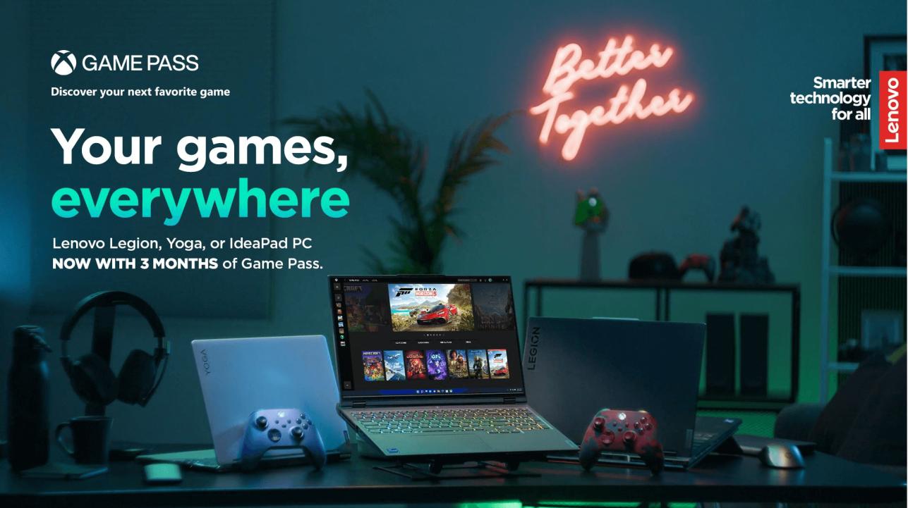 Get 3 months of Xbox Game Pass for PC, on us! - Legion Gaming Community